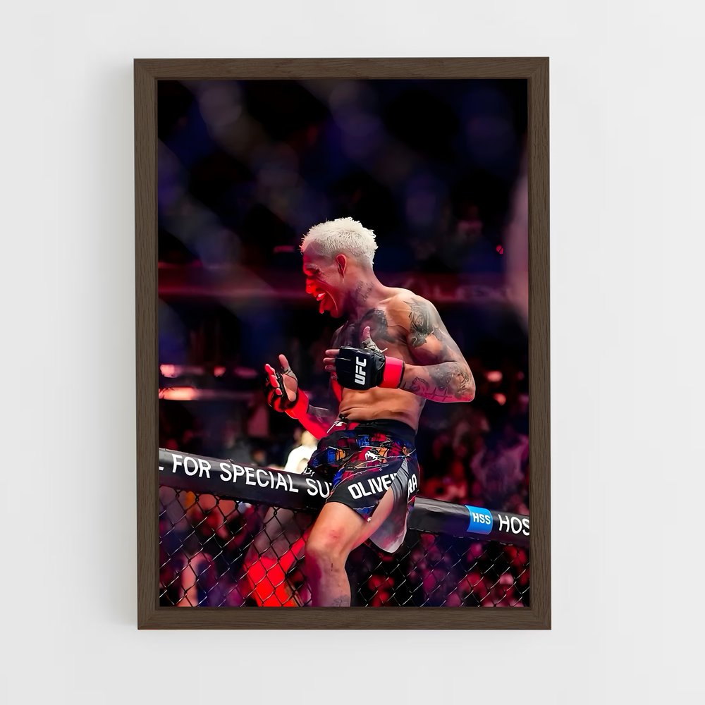 Poster Charles oliveira précis – affiche MMA (vue 5)